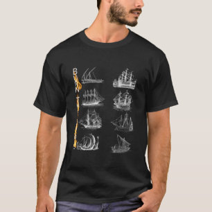 T-shirt Brûlez les bateaux Inspiration Motivation Pas d'ex