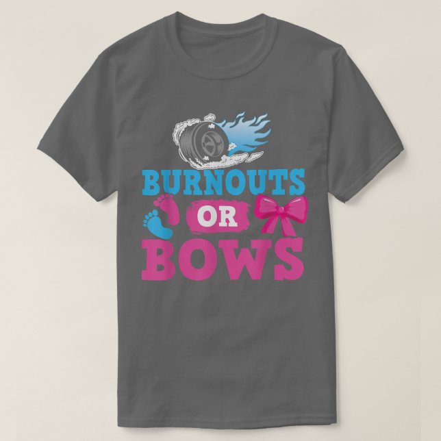 T-shirt Brûlons Ou Bows Drôle Genre Reveal Party Pour Mama (Design devant)