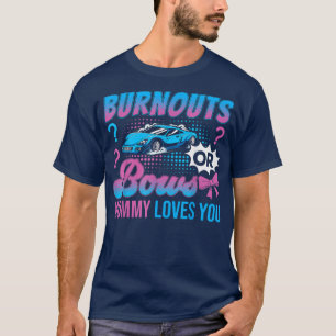 T-shirt Brûlons ou Bows Maman Aime Vous Sexe Révéler