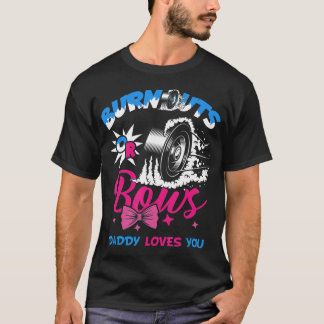 T-shirt Brûlons ou vaches Genre Révéler Baby Party Papa