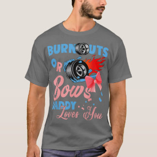 T-shirt Brûlons ou vaches Genre Révéler Baby Party Papa Lo