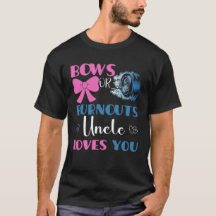 T-shirt Brûlure ou arcs oncle genre révéler bébé annoncer