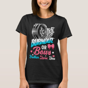 T-shirt Brûlure ou vaches sexe Révéler bébé Faire-part Br