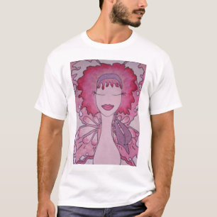 T-shirt "Brume rose "