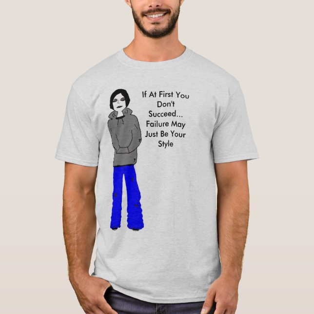 T-shirt Brumeux malheureux (Devant)