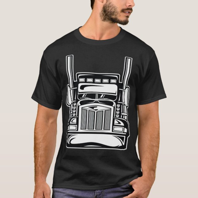 T-shirt Brummi Autoroute Transport Gasoline geek freestyle (Devant)