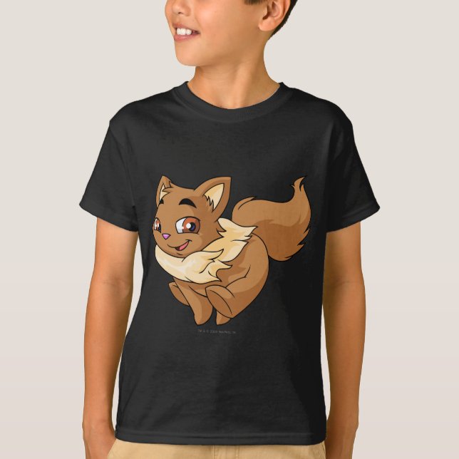 T-shirt Brun de Wocky (Devant)