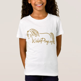T-Shirt Brun WelshPonyLogo10x10