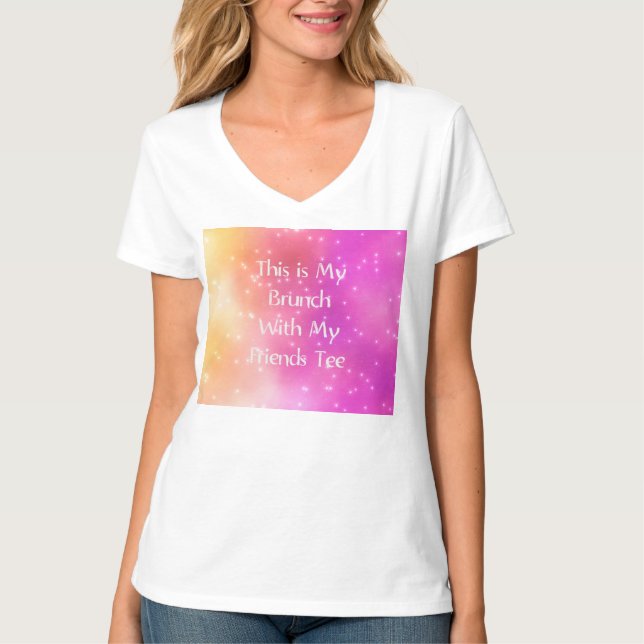 T-shirt Brunch avec les amis Tee for Women (Devant)