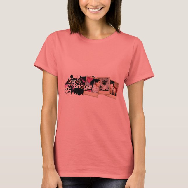 T-SHIRT BRUNCH AVEC TEE - SHIRT BRIDGET (Devant)