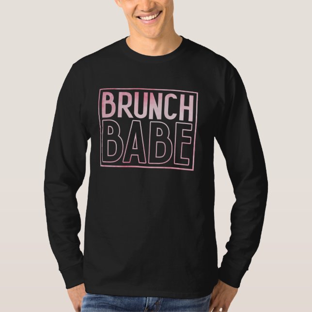 T-shirt Brunch Babe Brunch dimanche Brunch avec les meille (Devant)