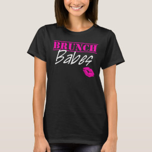 T-shirt Brunch Babes - Le visage de Brunch au repos