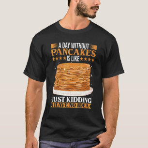 T-shirt Brunch Costume Pancake Petit déjeuner Pancake