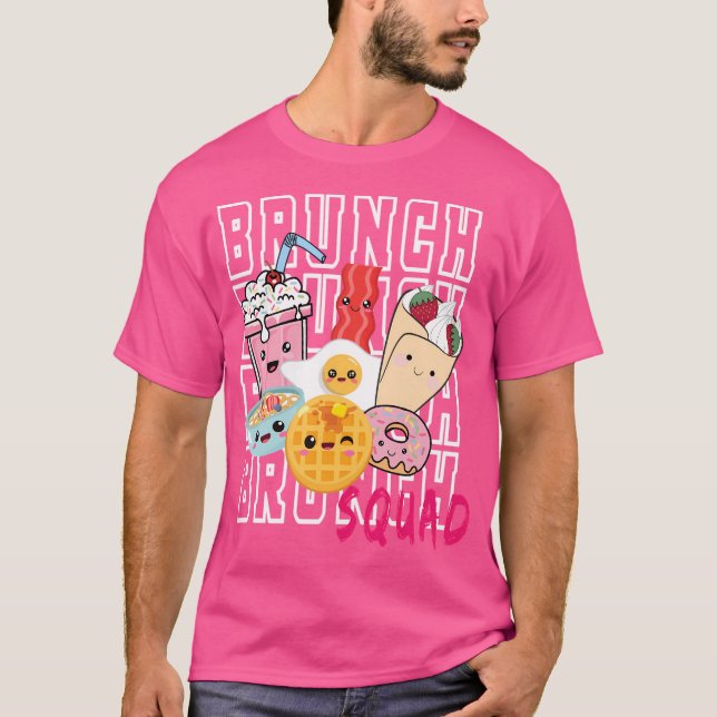 T-shirt Brunch Squad (Devant)