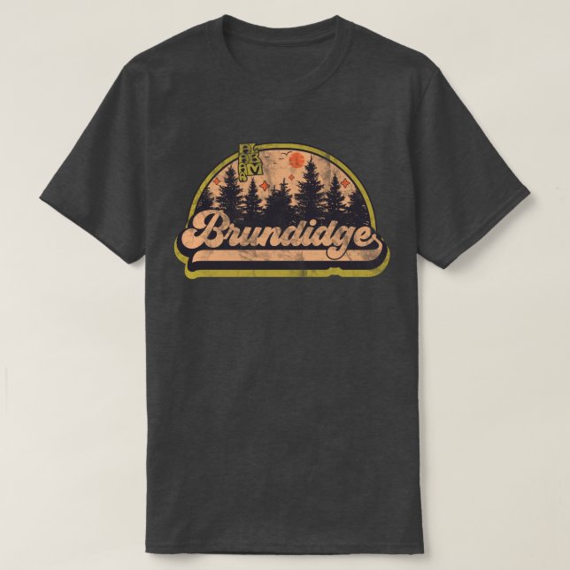 T-shirt Brundidge, Alabama (Design devant)