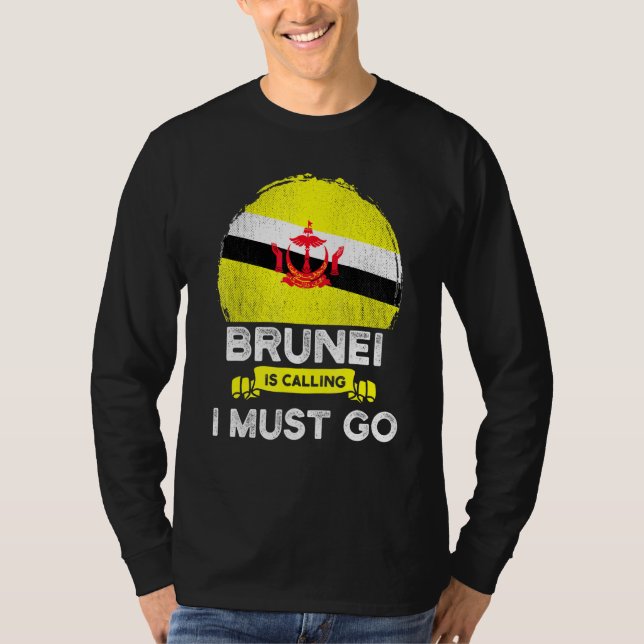 T-shirt Brunei Appelle Que Je Dois Aller La Racine Du Patr (Devant)