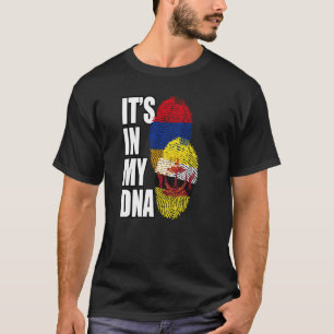 T-shirt Brunéien Et Arménien Mélangent L'ADN Patrimoine Du
