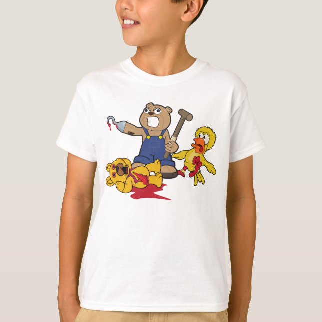 T-shirt Bruno & Bamse (Devant)