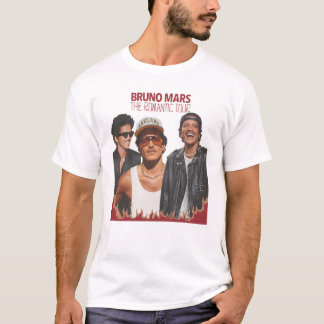T-shirt Bruno Mars Romantic Pop Tour