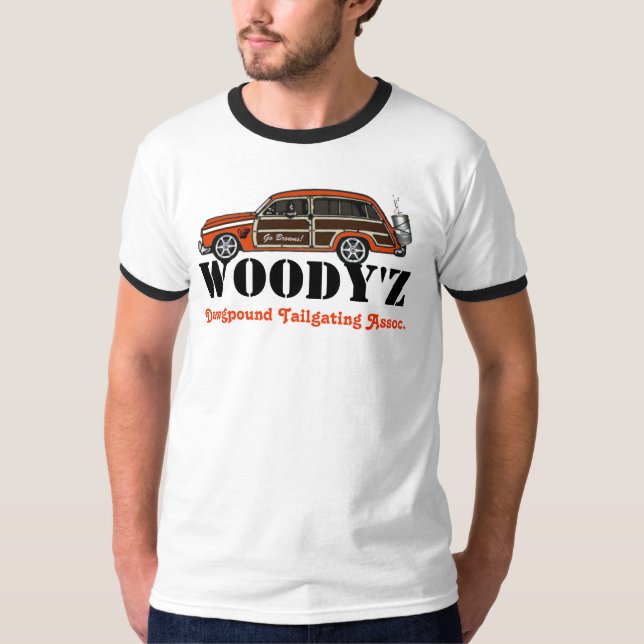 T-shirt Bruns de WoodyZ (Devant)