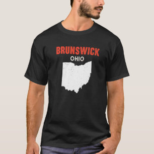 T-shirt BRUNSWICK Ohio USA State America Travel Ohioan