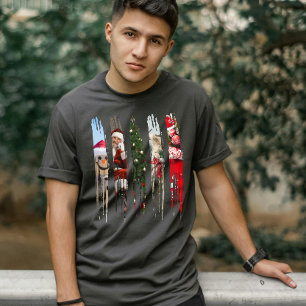 T-shirt Brush Stroke Christmas Magie Custom