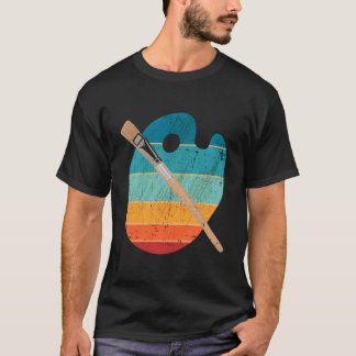 T-shirt Brushes Paint Sketching Drawing Painting