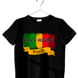 T-shirt Brushstroke Black History Heritage Month