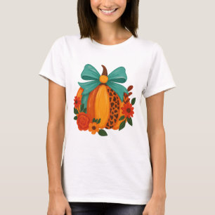 T-shirt Brushstroke pumpkin png|floral ghost png|Brushstro