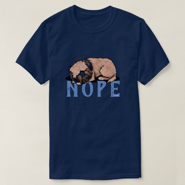 T-shirt Brussels Griffon NOPE (Design devant)