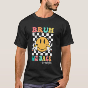 T-shirt Brut Nous Retournons Principal Sourire Super Visag