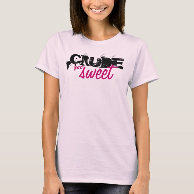 T-shirt Brut pourtant bonbon (Devant)