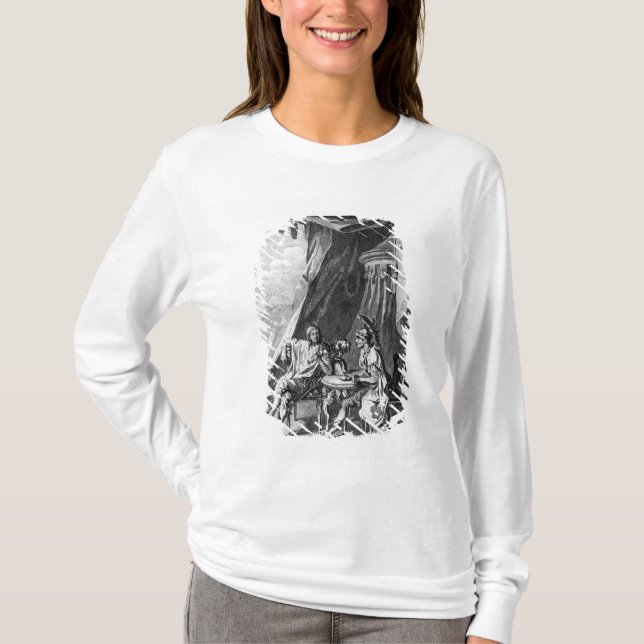 T-shirt Brutus et Cassius dans la tente du Brutus (Devant)