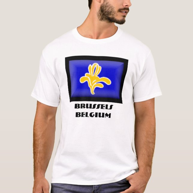 T-SHIRT BRUXELLES BELGIQUE (Devant)