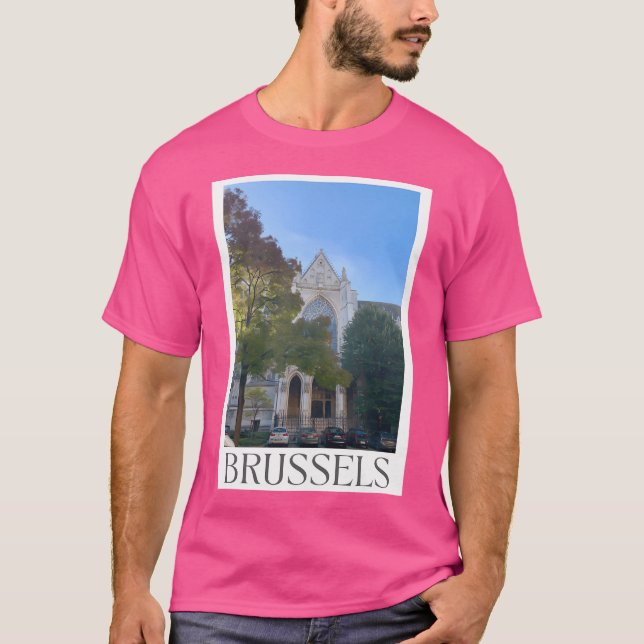 T-shirt Bruxelles Belgique (Devant)