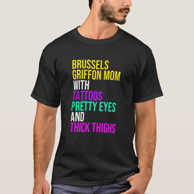 T-shirt Bruxelles Griffon (Devant)