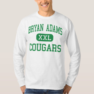 T-shirt Bryan Adams - pumas - lycée - Dallas le Texas