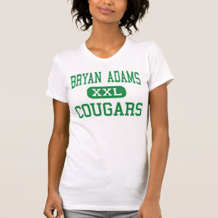 T-shirt Bryan Adams - pumas - lycée - Dallas le Texas