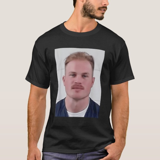 T-shirt Bryan Mugshot Country Music (Devant)