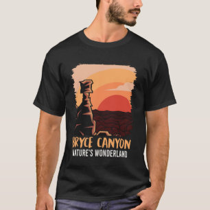 T-shirt Bryce Canyon MONDE MERVEUX DE LA NATURE Drôle Utah
