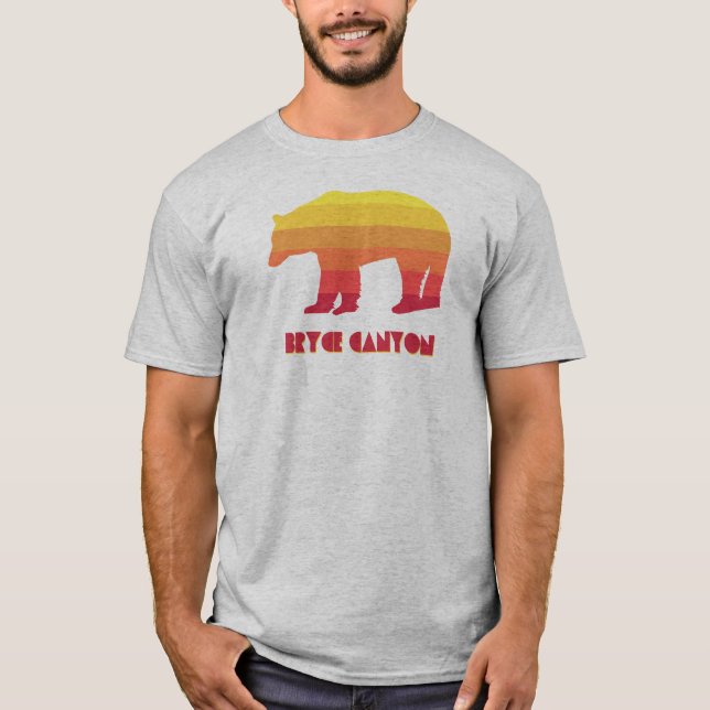 T-shirt Bryce Canyon National Park Bear (Devant)