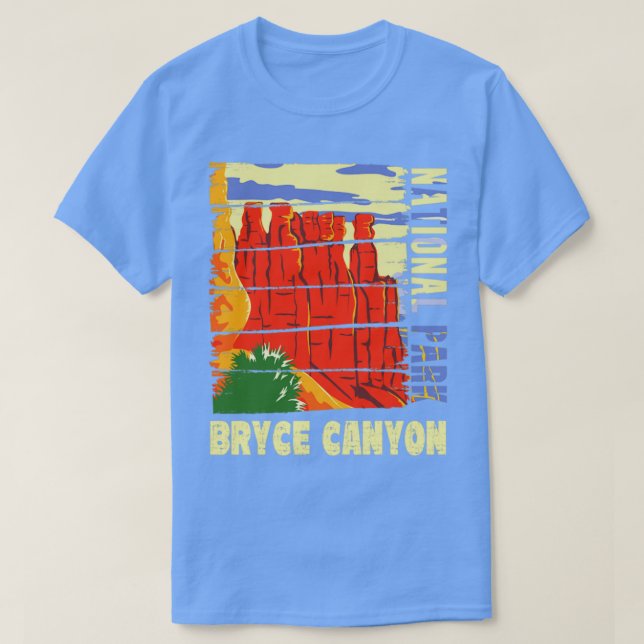 T-shirt Bryce Canyon National Park Bryce Canyon (Design devant)