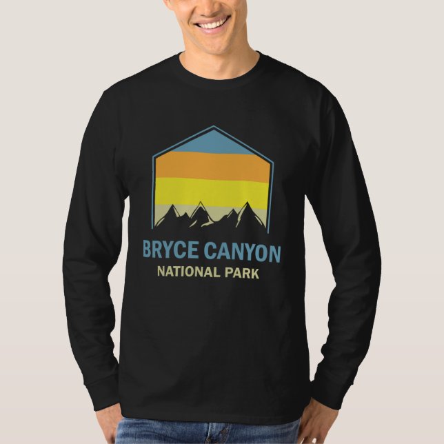 T-shirt Bryce Canyon National Park Mountain Hiking (Devant)