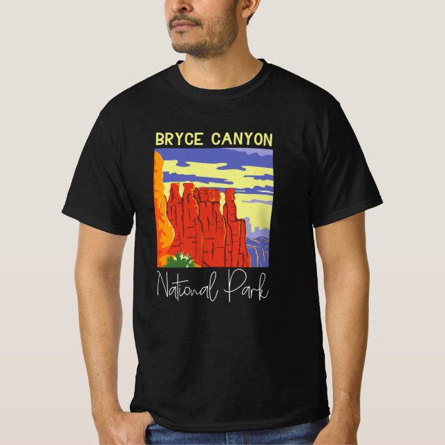 T-shirt Bryce Canyon National Park USA (Devant)