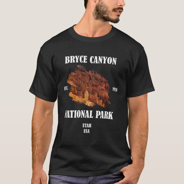 T-shirt Bryce Canyon National Park Utah USA (Devant)