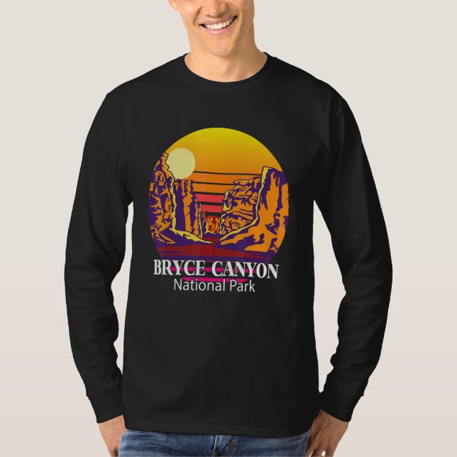 T-shirt Bryce Canyon Souvenir Parc National Roches Utah Ca (Devant)
