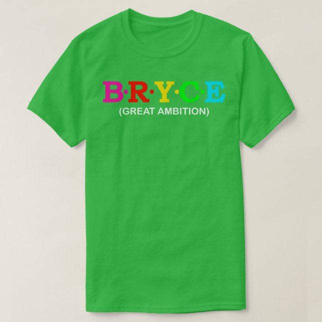 T-shirt Bryce Grande Ambition (Design devant)