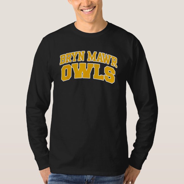 T-shirt Bryn Mawr College Owls 01 (Devant)