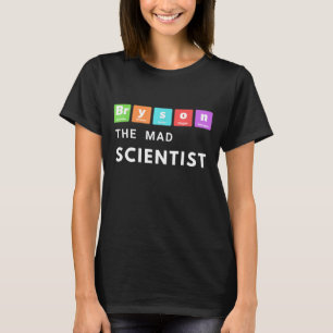 T-shirt Bryson DeChambeau Mad Scientist Table Périodique G
