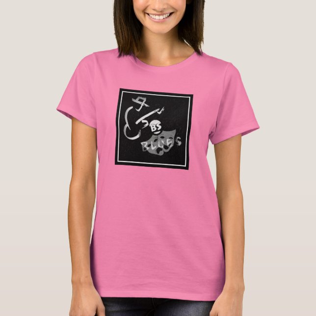 T-shirt BS Blues Ringer T Femme (Devant)